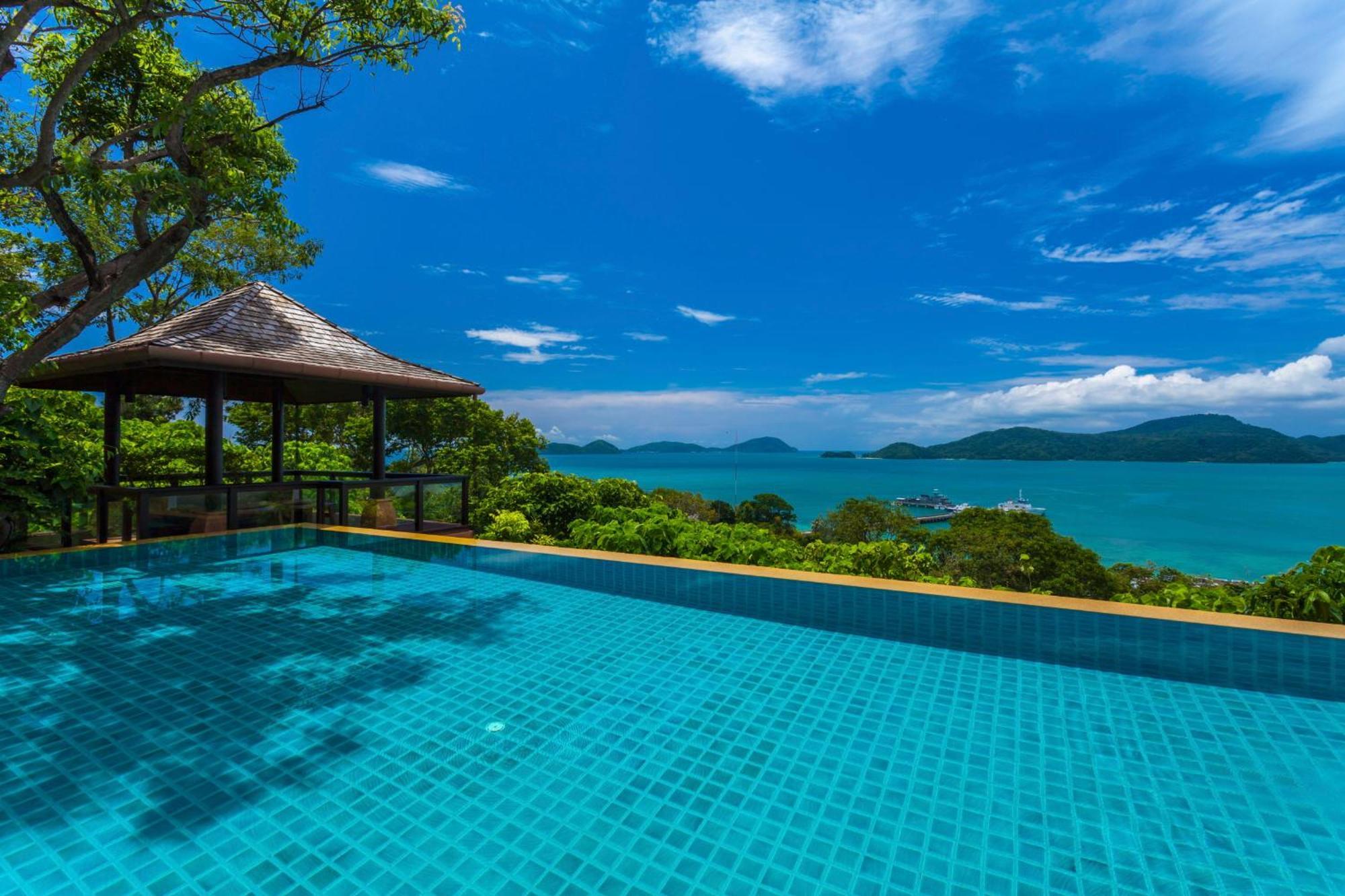 Sri Panwa Phuket Luxury Pool Villa Hotel - Sha Plus Екстериор снимка View of the Andaman Sea from the resort